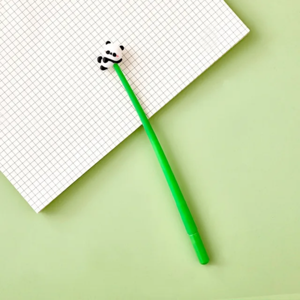 Stylos panda mignons bic noir