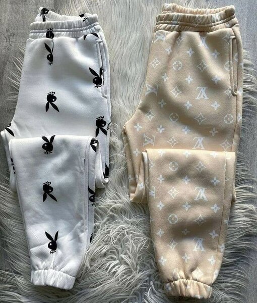 Pantalons imprimés mode brillants