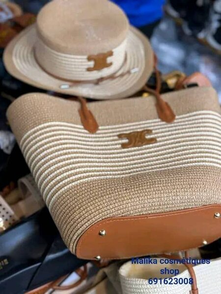 Ensemble chapeau sac stylé été