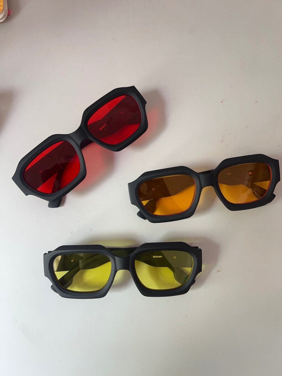 Lunettes de Soleil Colorées Unisexes