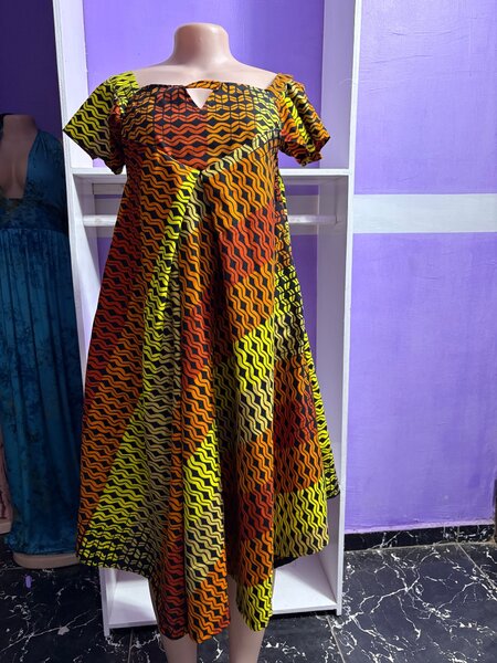 Robe Africaine Colorée