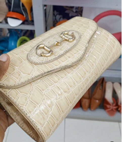 Clutch beige