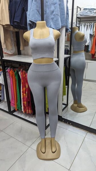 Ribbed leggings