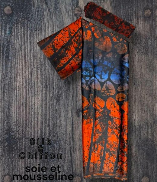 Silk/Chiffon combo