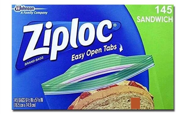 Sacs Sandwich Ziploc 145 Pièces