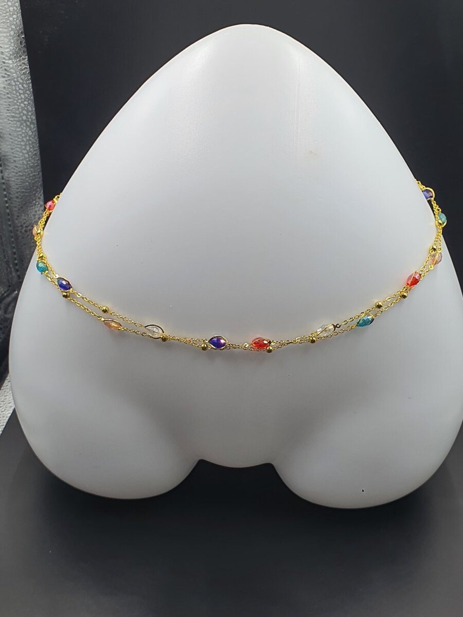 Chaîne de cheville élégante