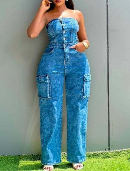 Jean jumpsuit