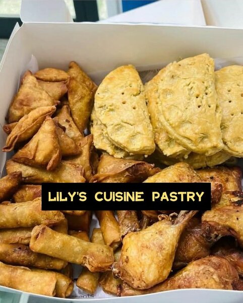 Pastry basket n small chops