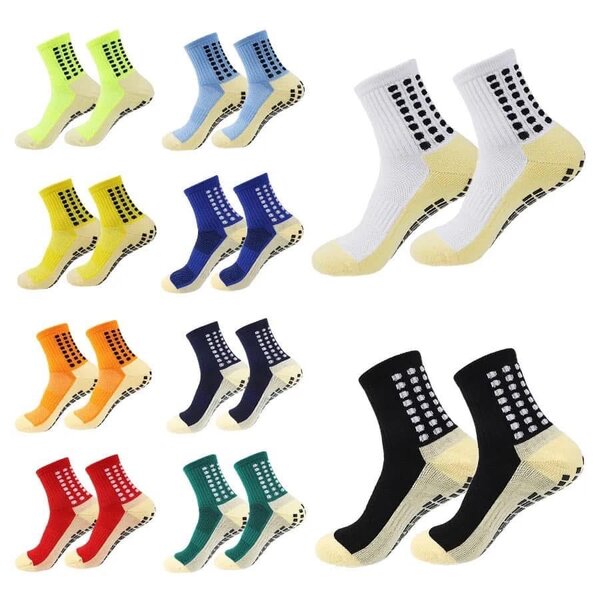 Chaussettes antidérapantes unisexes