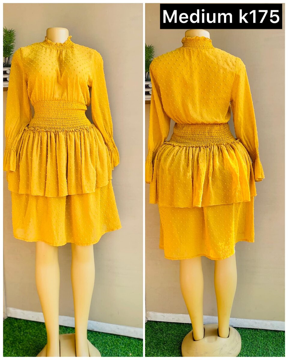 yellow dress