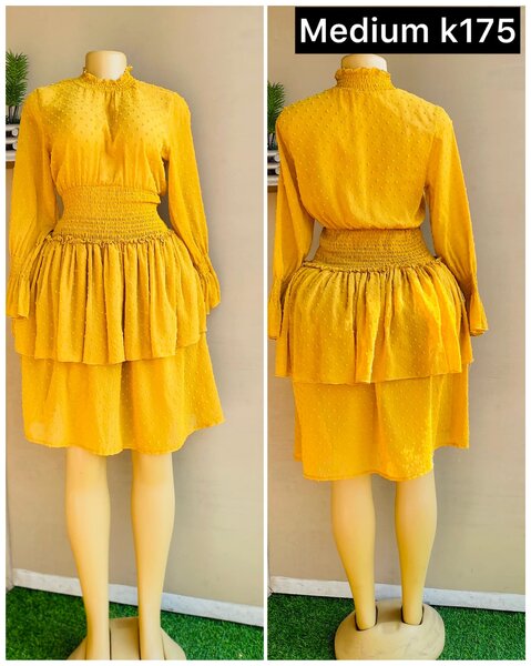 yellow dress