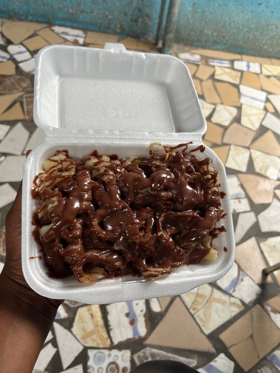 Crêpes au Fettuccine chocolat