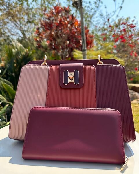 bag with purse set