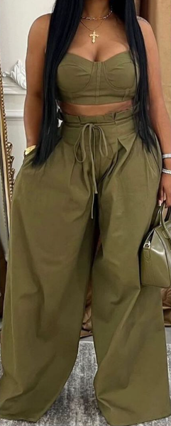 Pantsuit green