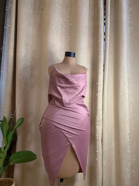 Silk dress