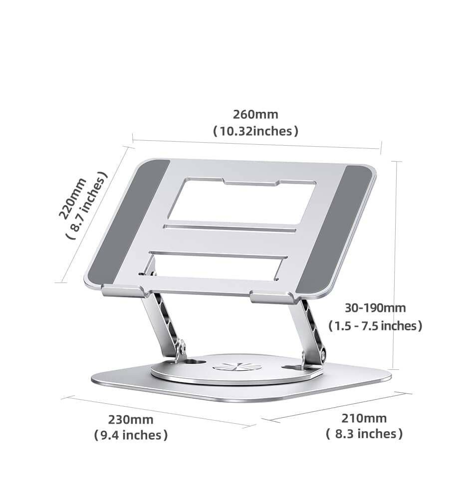 Support ajustable pour ordinateur portable