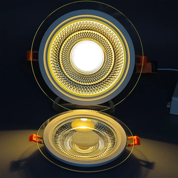 Spot LED encastré 3 couleurs