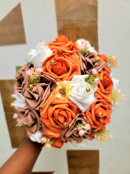 Bouquet de fleurs terra