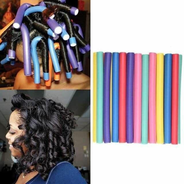 Bigoudis Flexibles Colorés