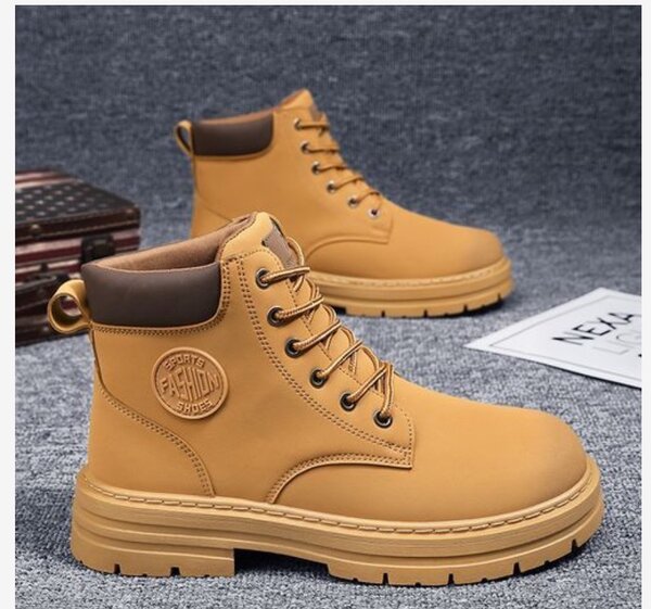 Motorcycle Boots Men High-top