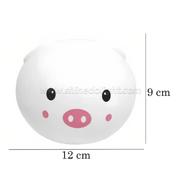 Veilleuse Silhouette Cochon Enfant