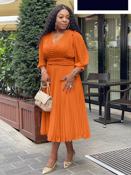 Robe orange