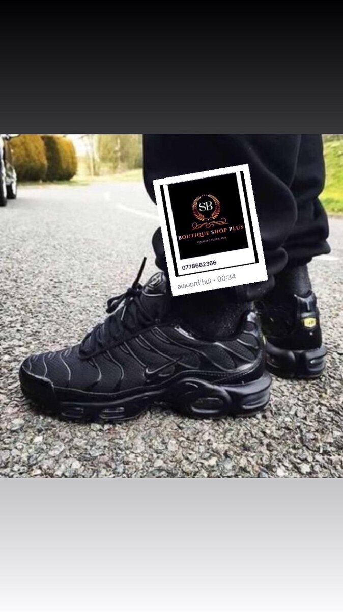 Basket NIKE TN authentique avec sa boîte