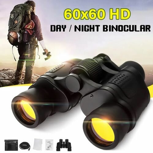 Jumelles HD 60x60 Vision Nocturne