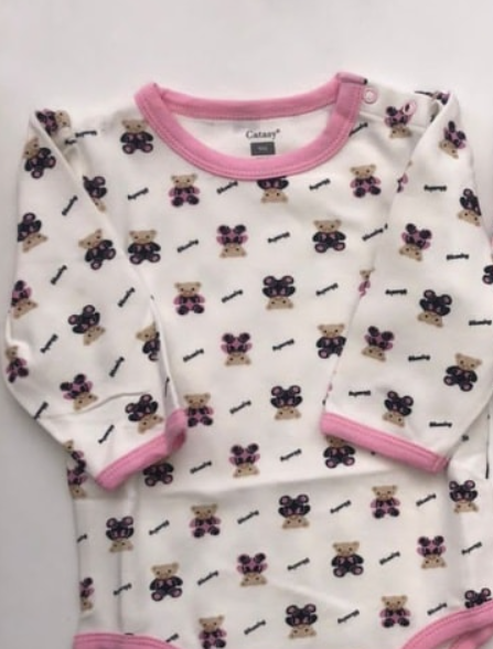 baby suit pink