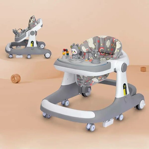 Trottineur bébé pliable coloré