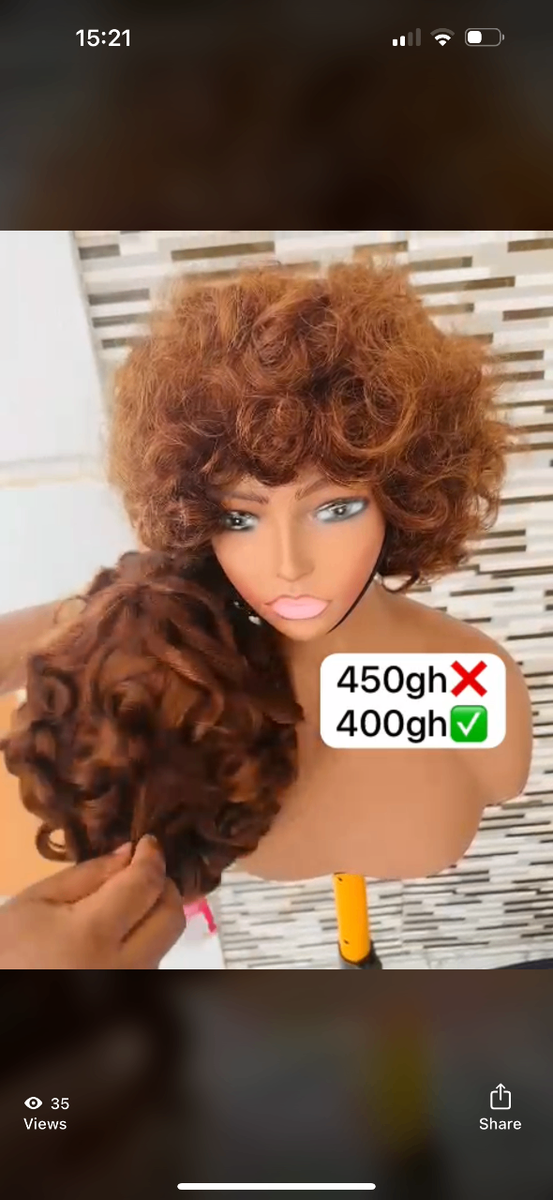 Omotola curls
