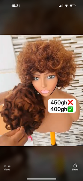 Omotola curls