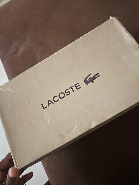 Chaussures Baskets Blanches Lacoste