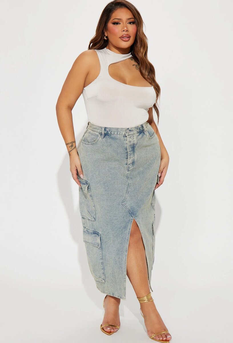 Denim Skirt