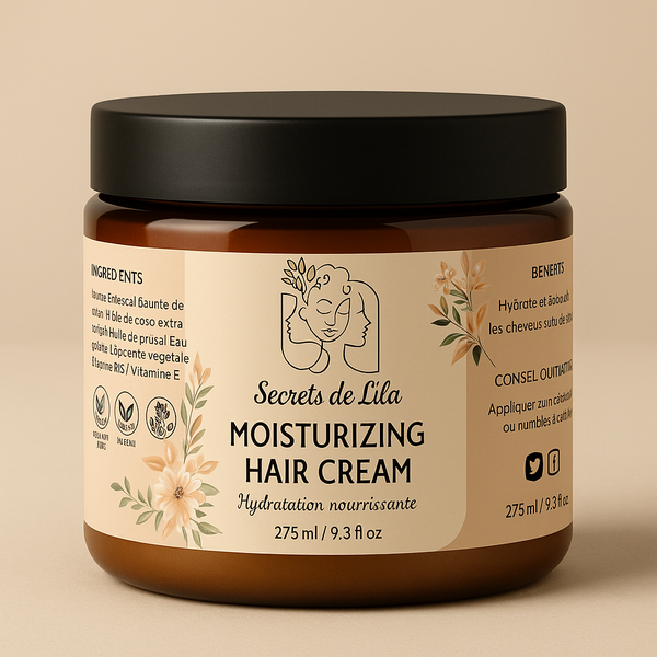Moisturizing hair cream