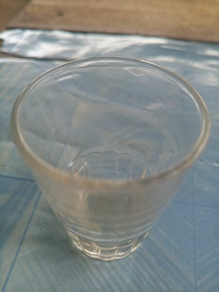 Verre à shot en cristal