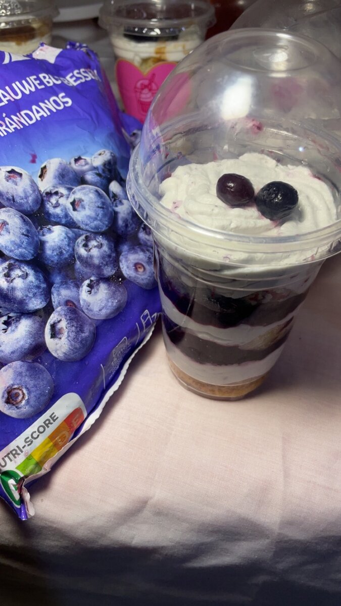 Delish cup saveur myrtille