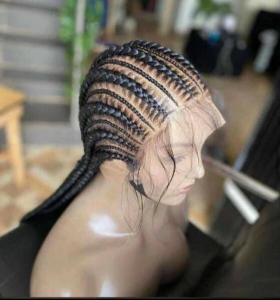 Braided Lace Front Wig