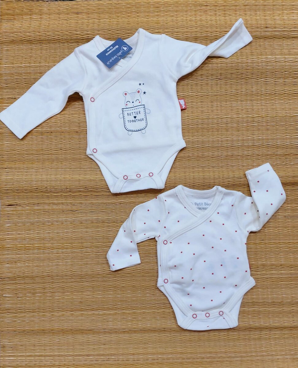 Ensemble pour nouveau-né, combinaison 2 pièces, coton