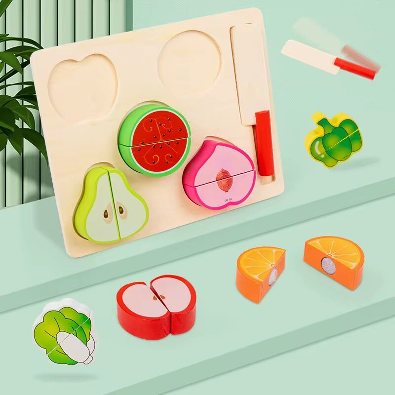 Puzzle éducatif fruits et légumes