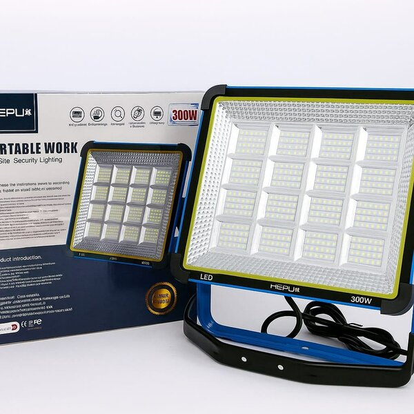 Projecteur LED 300W Portable