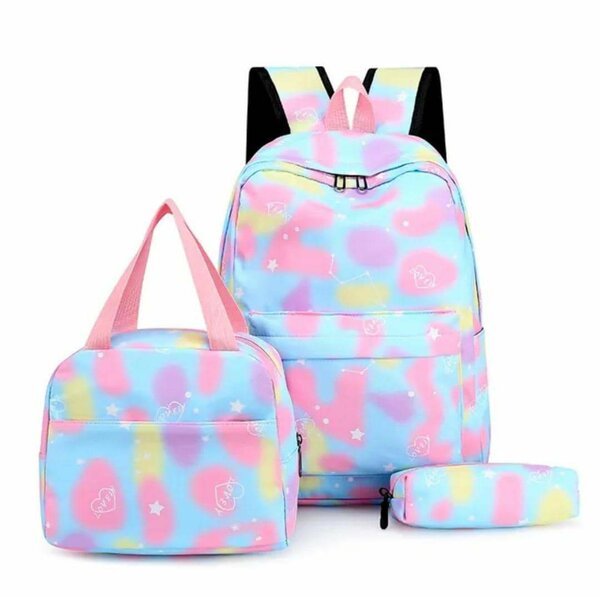 Ensemble de sacs scolaires colorés