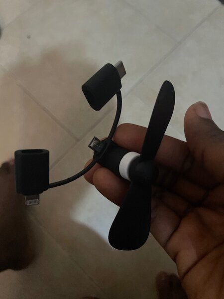 Phone cooling fun