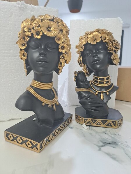Statues décoratives ethniques