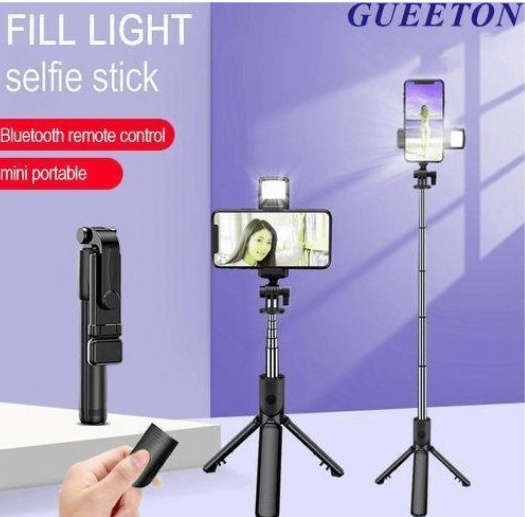 Perche Selfie Lumière LED