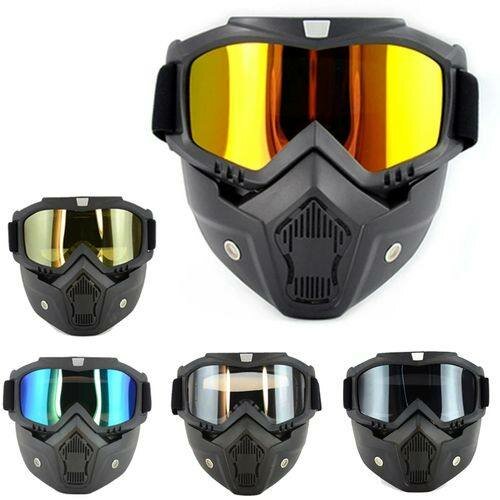 Masque Coupe Vent 2 en 1 Avec