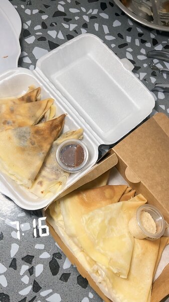 Crêpes natures