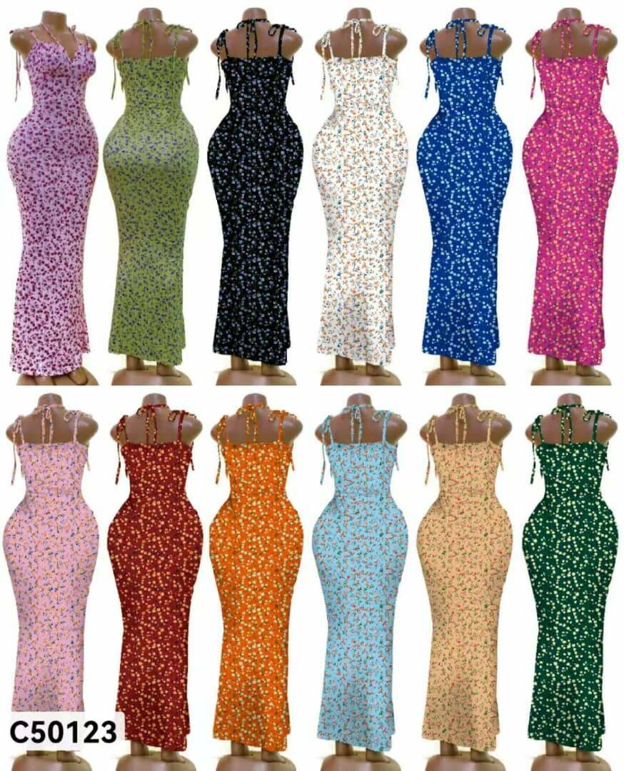 Robe Longue Fleurie Élégante