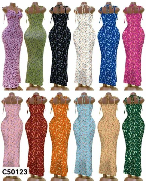 Robe Longue Fleurie Élégante