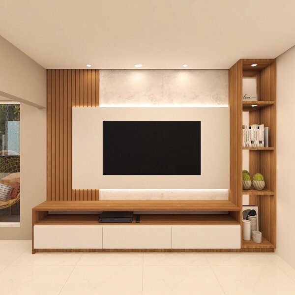 Ensemble de meubles modernes en bois